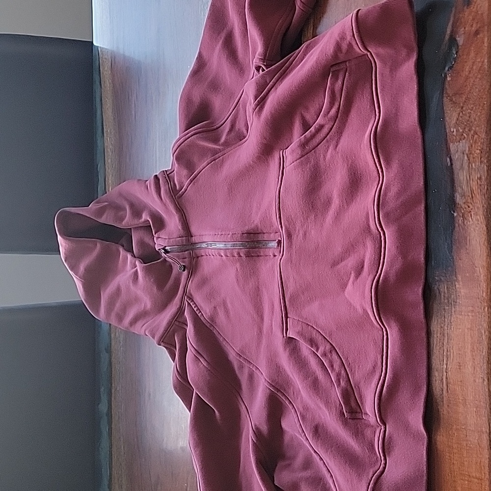 Lululemon scuba oversized half zip hoodie